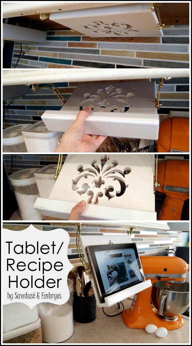 DIY-Tablet-or-Recipe-Book-Holder-for-under-cabinet-Sawdust-and-Embryos_thumb