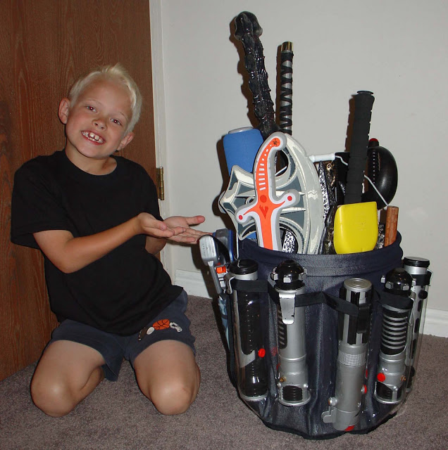 dan and the infamous sword bucket